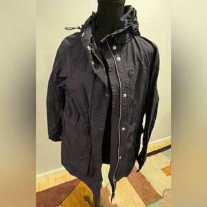 J. Crew Women's Navy Blue Windbreaker